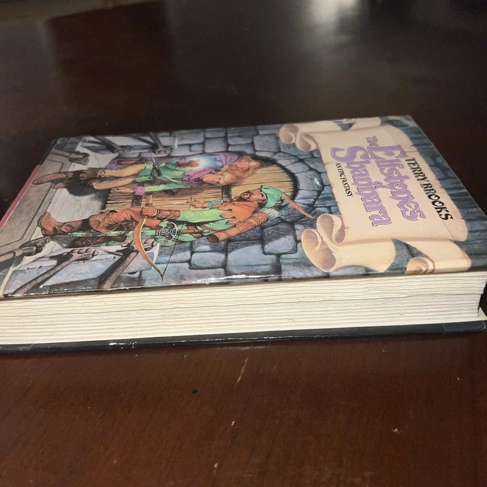 The Elfstones of Shannara by Terry Brooks 1982 Del Rey Book Club Edition HCDJ